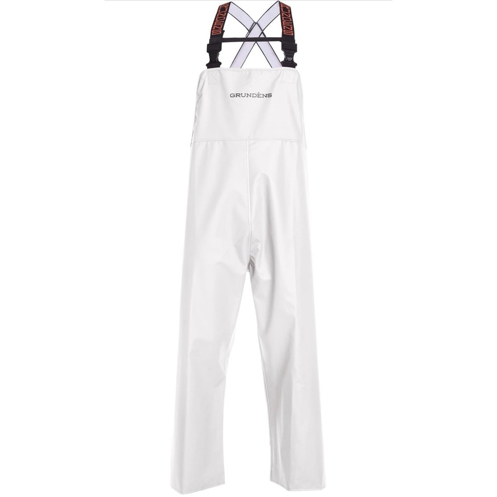 Grundens Men's Clipper 116 Commercial Fishing Bib Mens Small NEW White